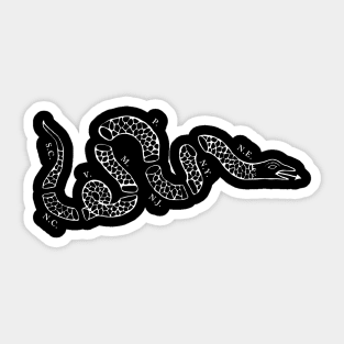 Join or Die Snake Sticker